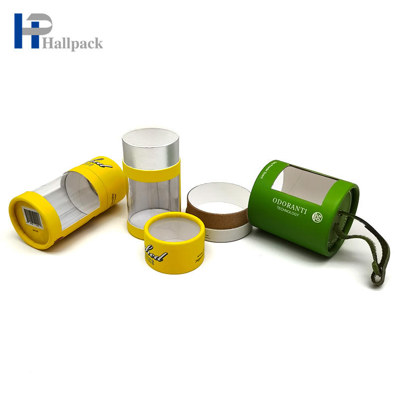 أنبوب ورق مزيل العرق من القماش الأسطواني Old Spice مع نافذة PVC