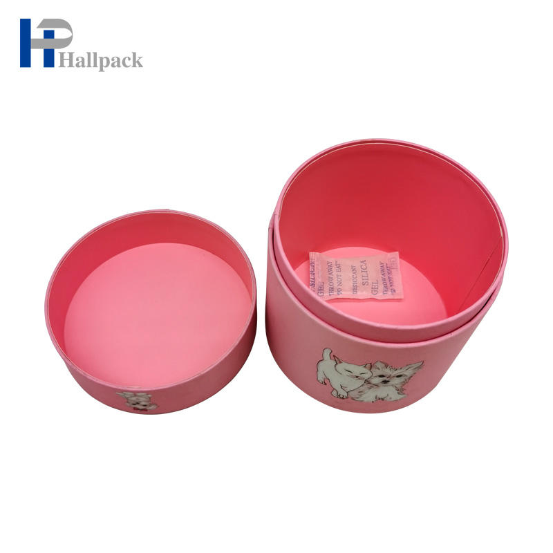 علبة ورق أنبوب الغذاء علبة هدية أنبوب ورق دائري من الدرجة الغذائية