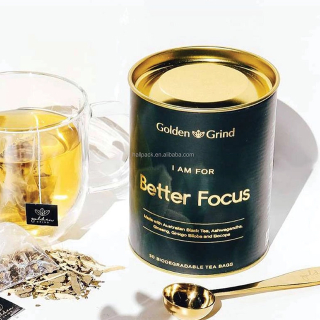 CAPHING CAYLINDERS CAYLINDERS TEA PACKIing Paper Canister Packaging Packaging