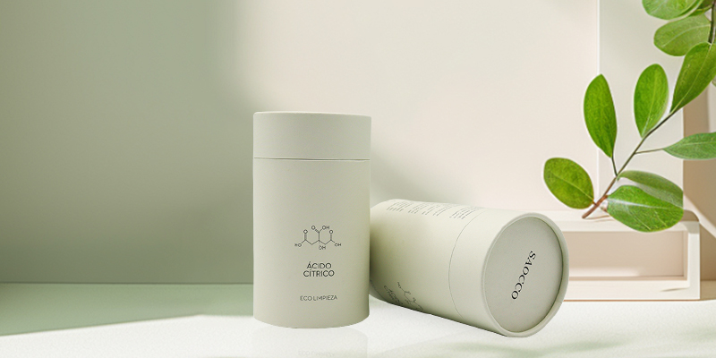 عبوة أنبوب الورق الصديقة للبيئة