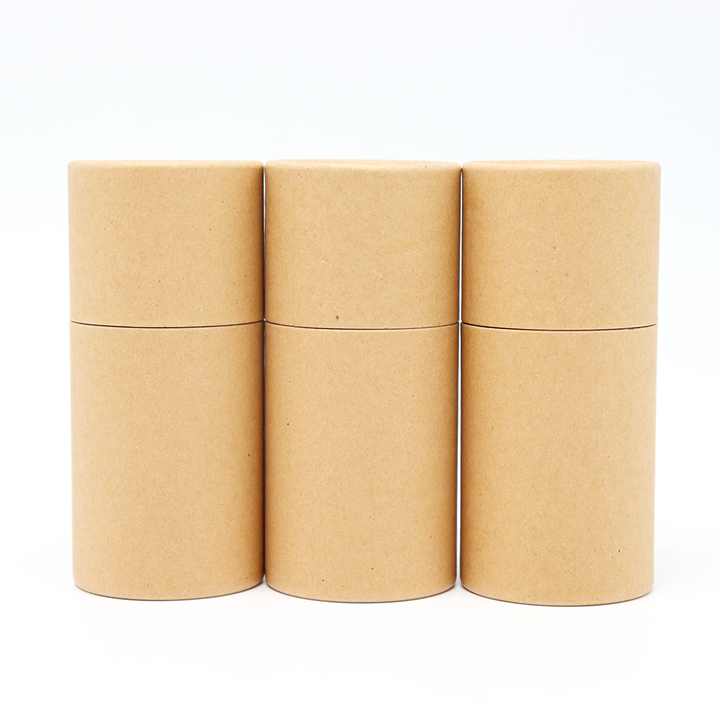 صديقة للبيئة الملابس التعبئة والتغليف كرتون اسطوانة مربع ورقة أنبوب مع نافذة للقمصان الملابس الداخلية الجوارب منشفة