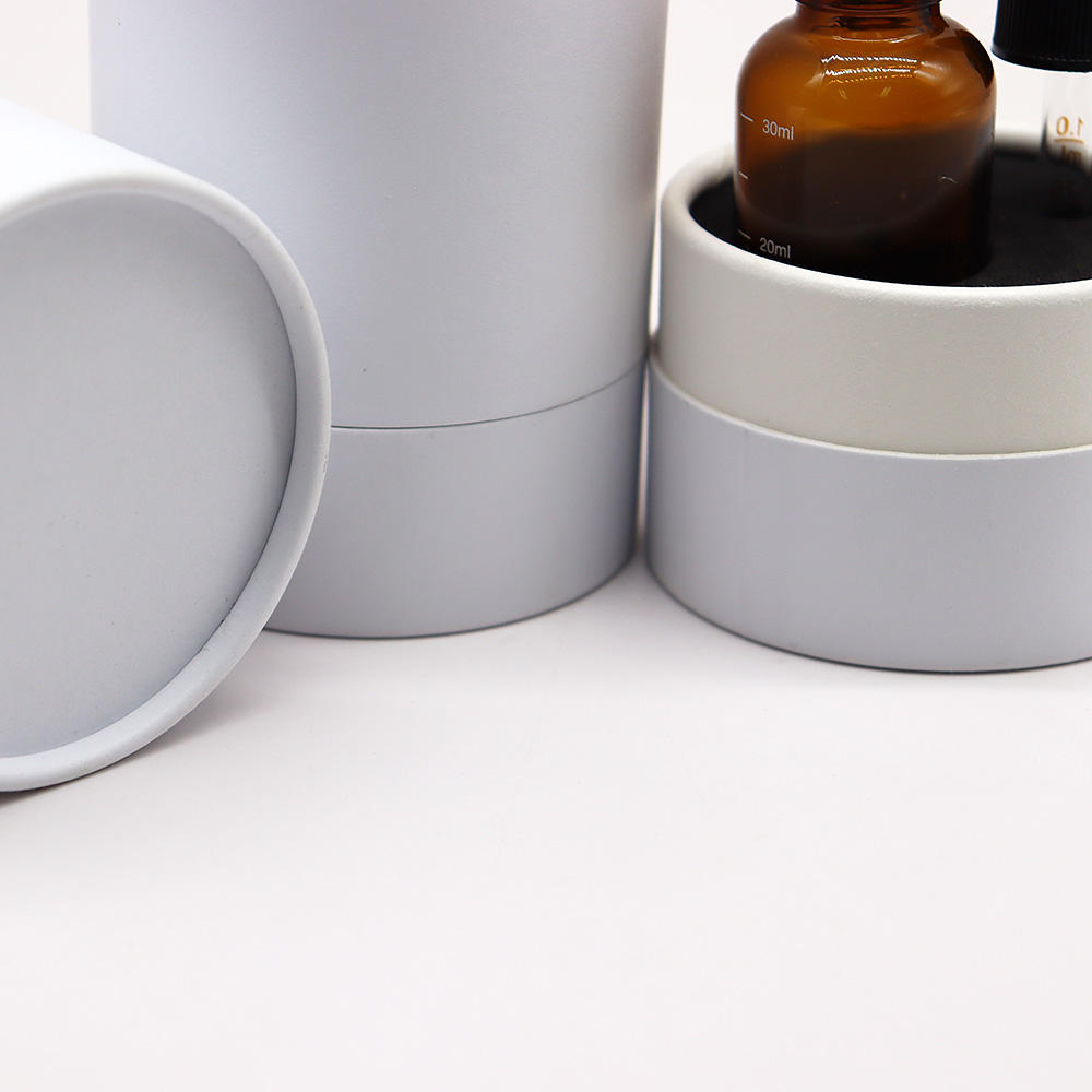 فاخر بالجملة 30 مللي/50 مللي/80 مللي شمعة/عطر/صندوق تعبئة مستحضرات التجميل أنبوب ورقي للزيوت الأساسية