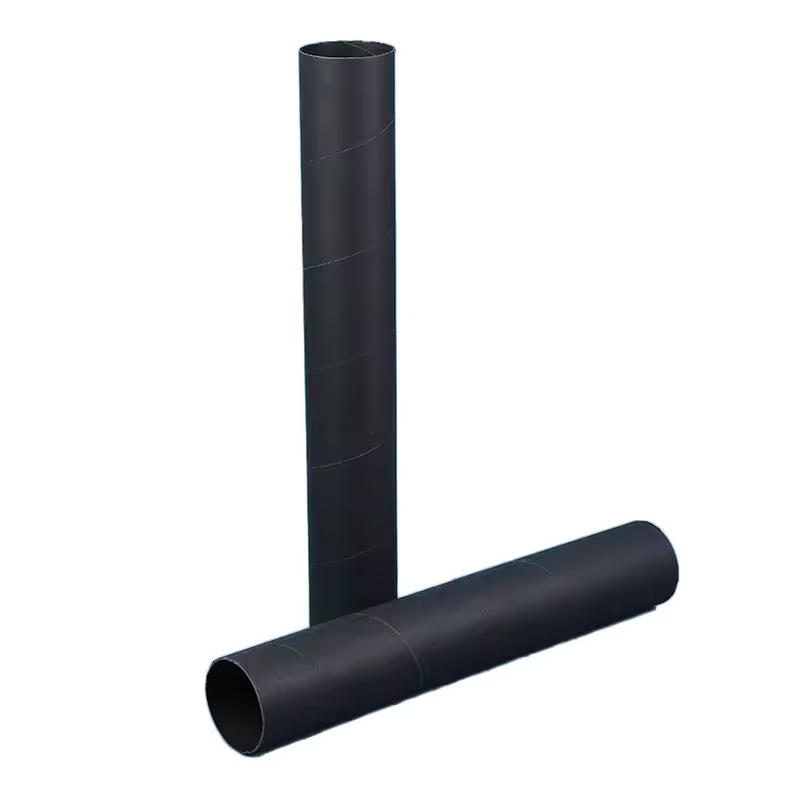 عالية الجودة كرافت ورقة أنبوب الأساسية السوداء القابلة للتحلل ورقة أنبوب التعبئة والتغليف