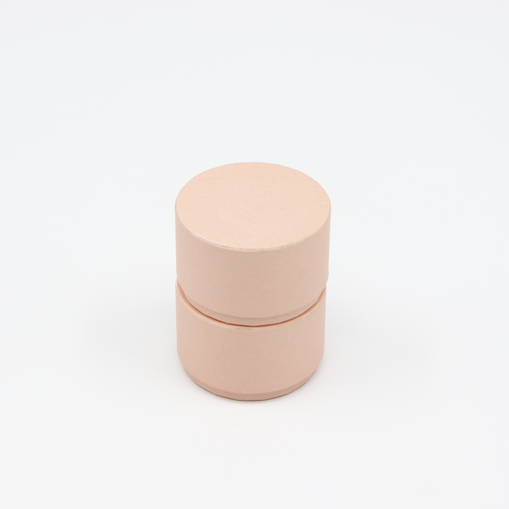 صندوق أسطواني من الورق المقوى للمجوهرات الفاخرة المخصصة لتغليف أنبوب الورق لمشاهدة أقراط الأحجار الكريمة وخاتم سوار