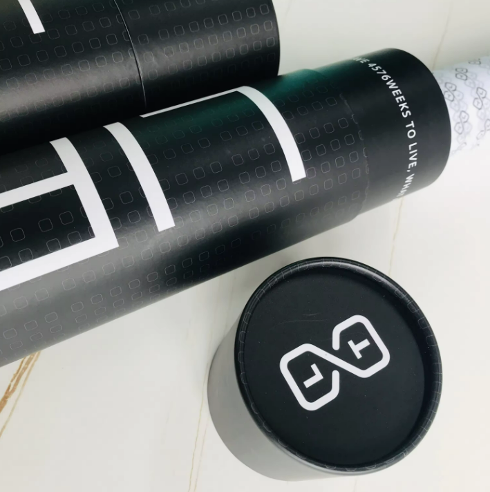 تخصيص أنابيب ورق الكرافت للأغذية التعبئة والتغليف أنبوب بريدي من الورق المقوى أنبوب ورق اسطوانة مستديرة