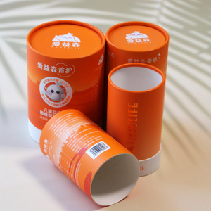 حار بيع الفاخرة كرافت ورقة مربع اسطوانة مخصصة لشمعة زيت العطور والزيوت الأساسية استخدام أنابيب الورق التعبئة والتغليف