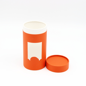 2024 أنبوب أساسي من الورق المعاد تدويره جديد نافذة طباعة مخصصة كرافت كرافت ورق مقوى أنبوب تغليف