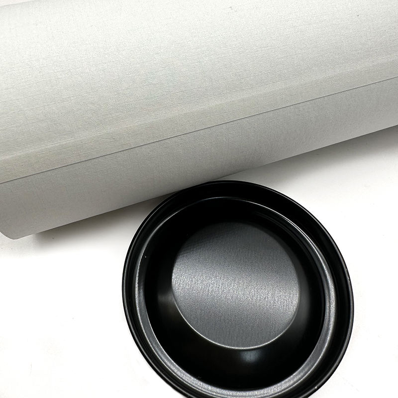 شعار مخصص كرافت هدية زجاجة النبيذ الزجاج حزمة ورقة أنبوب مع غطاء معدني