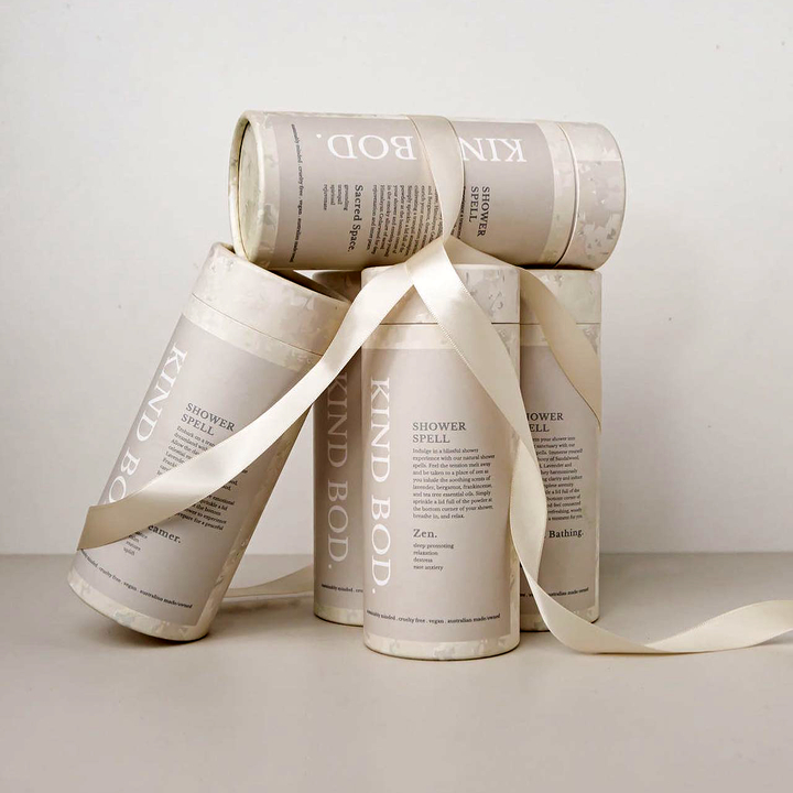 أنبوب تغليف مصنوع يدويًا وقابل للتحلل البيولوجي خالٍ من البلاستيك بنسبة 100%، أنبوب تغليف دائري من الورق المقوى لزجاجة العطور والزيوت العطرية