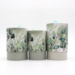 Hallpack صديقة للبيئة تصميم مخصص فضفاض الشاي حبوب البن صندوق دائري التعبئة والتغليف اسطوانة من الورق المقوى صندوق تغليف المواد الغذائية أنبوب ورقي