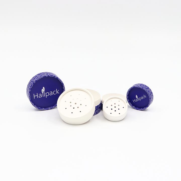 عالية الجودة مخصصة تغليف مستحضرات التجميل كرتون اسطوانة مربع ورقة أنبوب التعبئة والتغليف مع غربال شاكر لظلال العيون مسحوق فضفاض