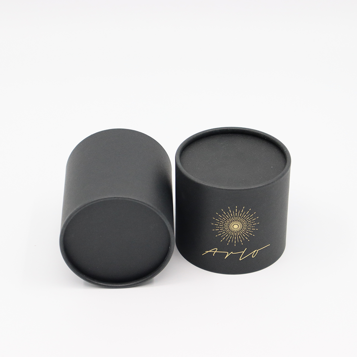 صديقة للبيئة مخصصة للهدايا والتعبئة والتغليف الحرفية صندوق اسطوانة من الورق المقوى التعبئة والتغليف أنبوب الورق للشموع