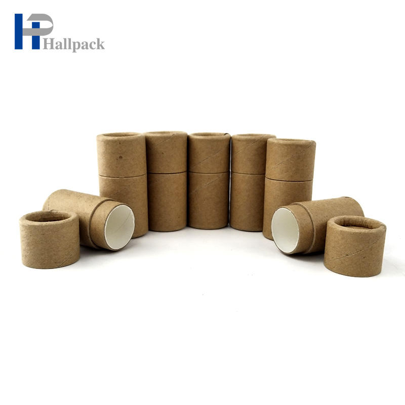 أنبوب ورقي من الورق المقوى الفارغ، أنبوب أحمر الشفاه الورقي لبلسم الشفاه