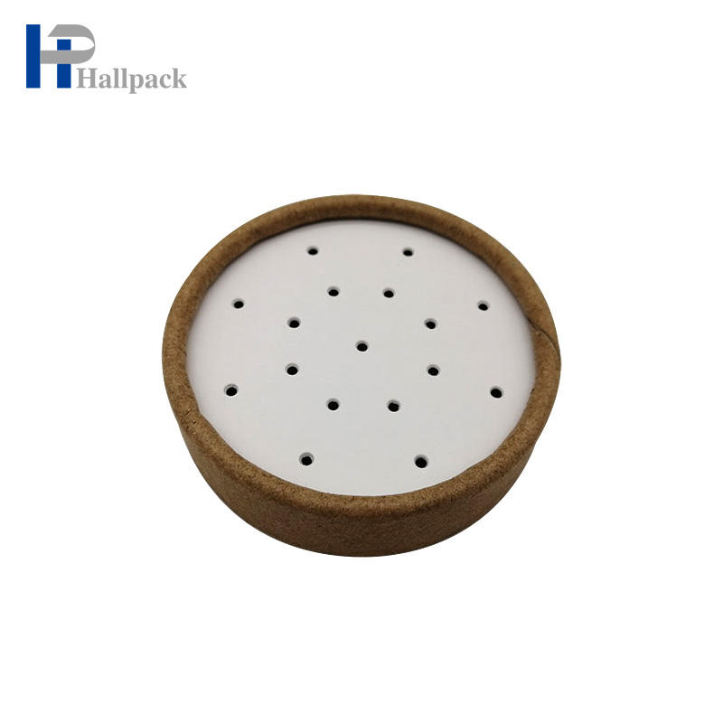 أنبوب منخل الورق أنبوب منسوج من الورق المقوى وأنابيب من الورق المقوى المعاد تدويره لمسحوق الطعام