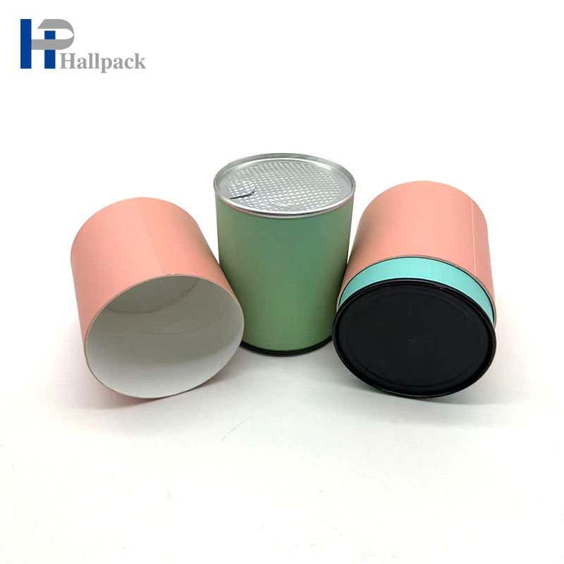 من السهل المسيل للدموع الغطاء الداخلي أنبوب الورق ايكو كرافت كرتون تغليف أنبوب الورق