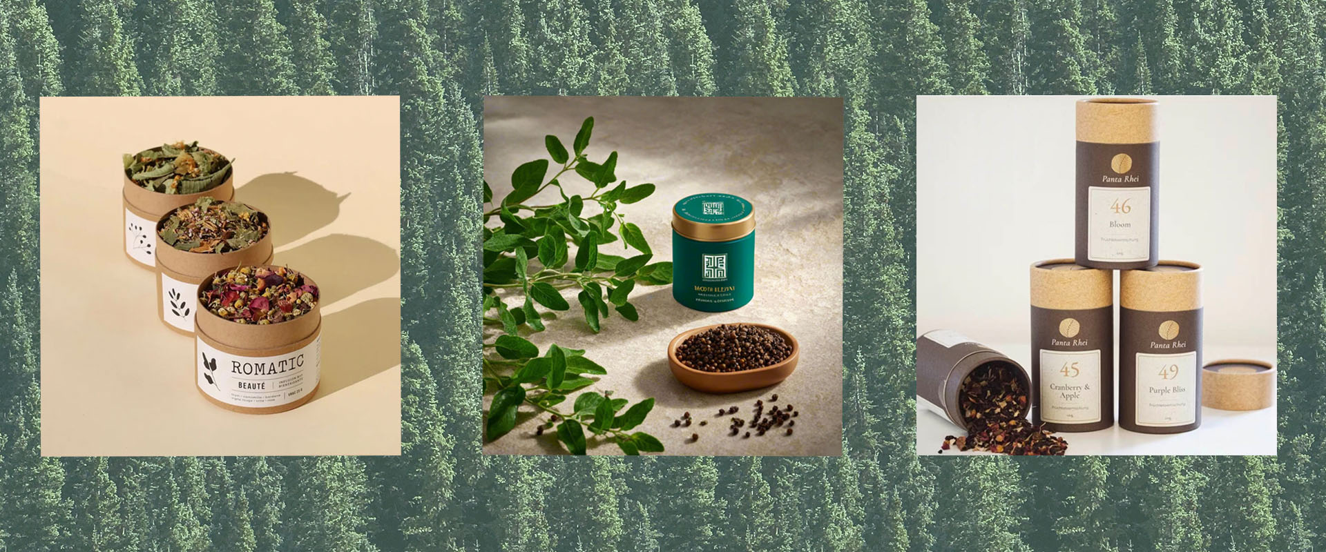 عبوة علبة الشاي