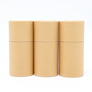 صديقة للبيئة مخصصة القرطاسية لوازم الفن صندوق من الورق المقوى أنبوب التغليف الورقي لطلاء الصباغ القلم أقلام ملونة