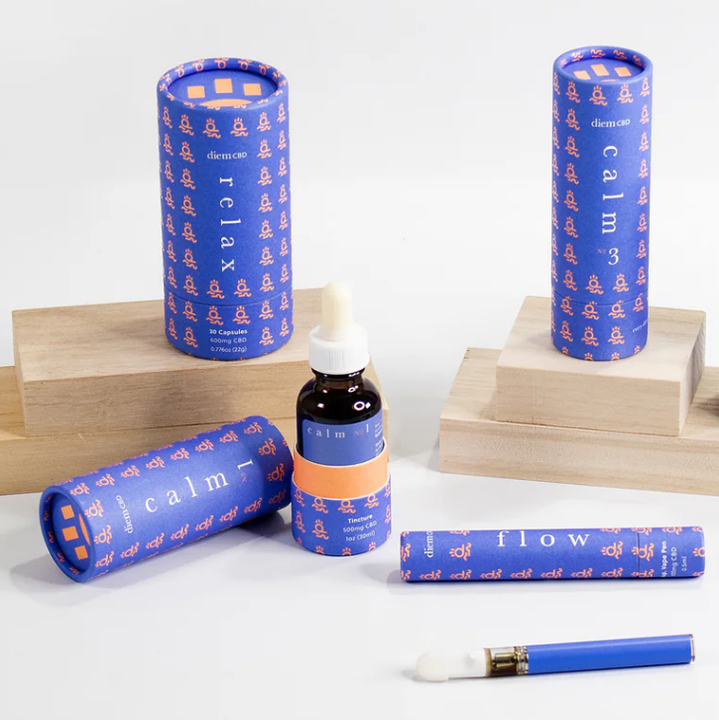 المعاد تدويرها 100٪ اسطوانة من الورق المقوى كرافت ورقة الشاي أنبوب التعبئة والتغليف أنبوب من الورق المقوى جولة مربع