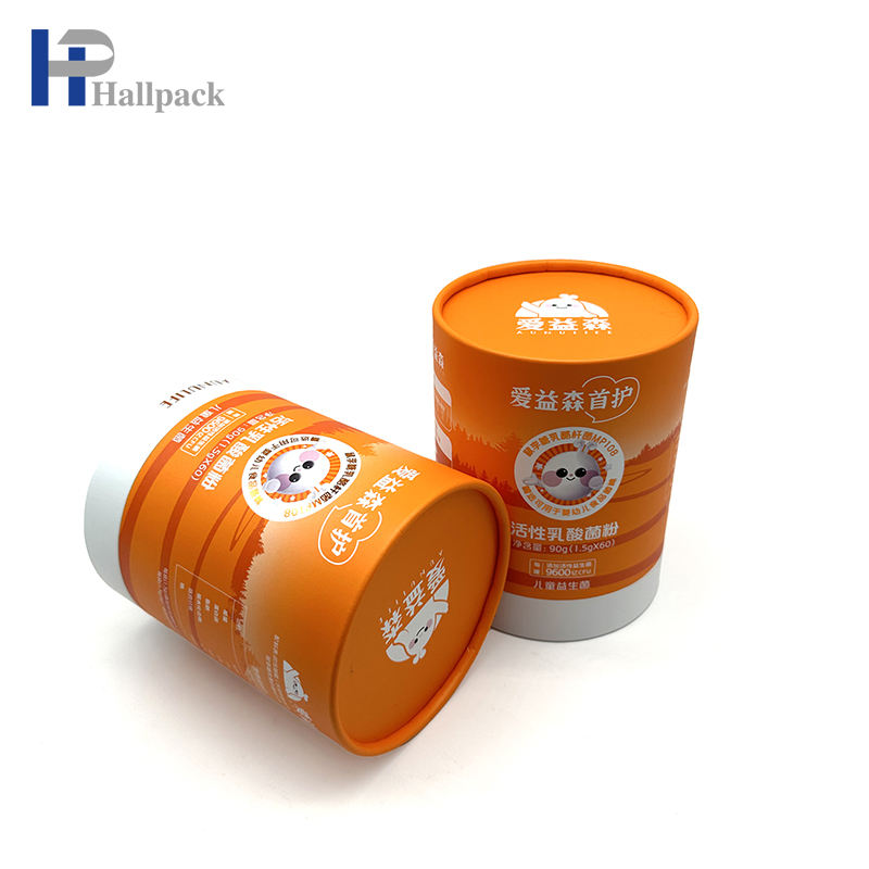 عبوة من الورق المقوى لأنبوب ورق كرافت صديق للبيئة للاستخدام في مستحضرات التجميل مع معالجة الطباعة والنقش والتلاشي