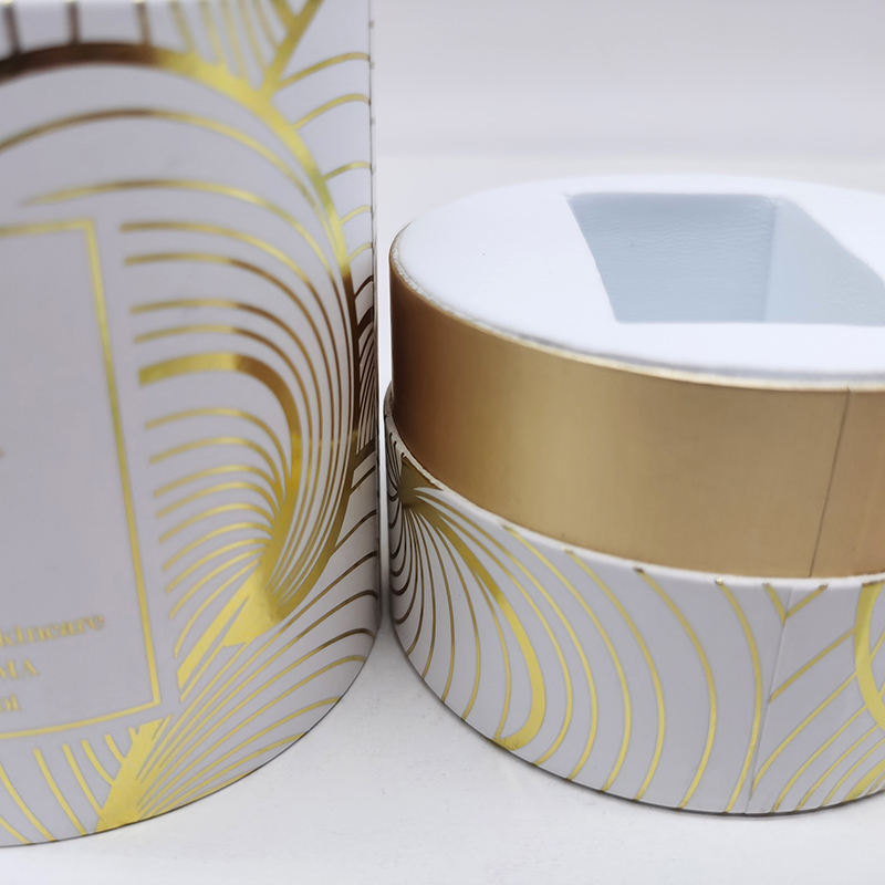 تخصيص جولة ورقة التغليف تصميم الخصر العاري الجملة أنبوب ورق الكرافت