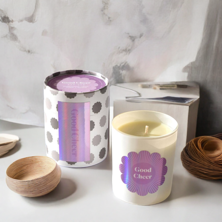 صندوق أنبوب دائري عالي الجودة قابل للتحلل من الورق المقوى للتغليف بالشموع لأنبوب ورق عالي الجودة