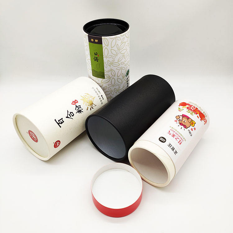 المنتجات الصحية مصنع البيع المباشر أنبوب دائري قابل للتحلل أنابيب ورق التغليف