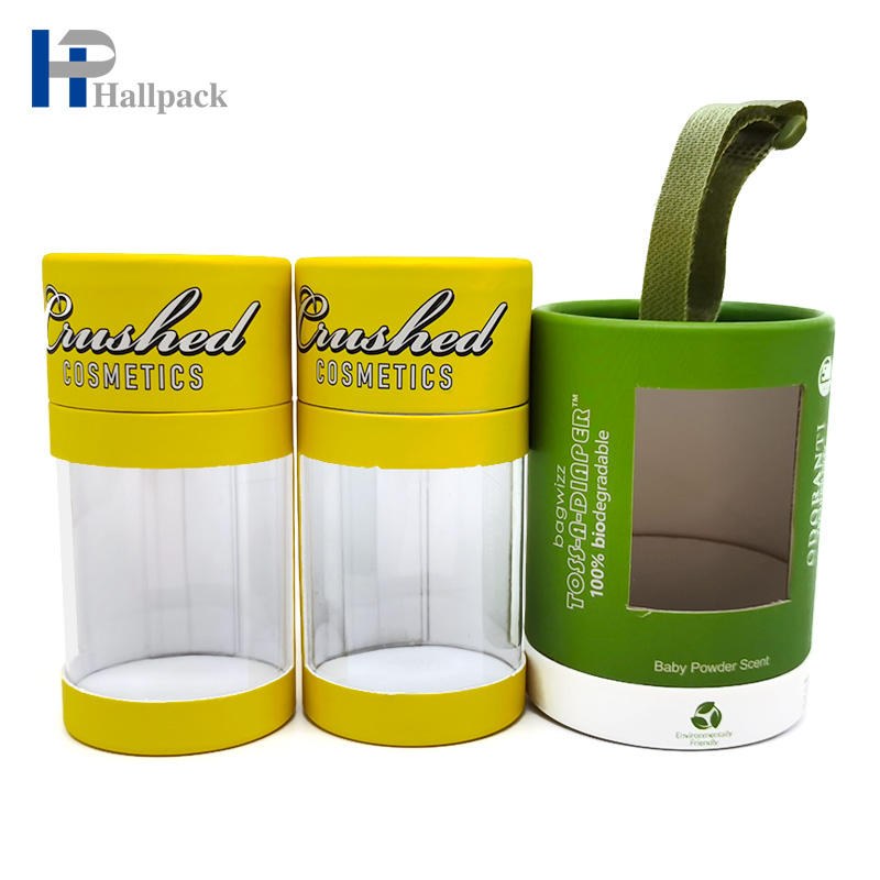 أنبوب ورق مزيل العرق من القماش الأسطواني Old Spice مع نافذة PVC