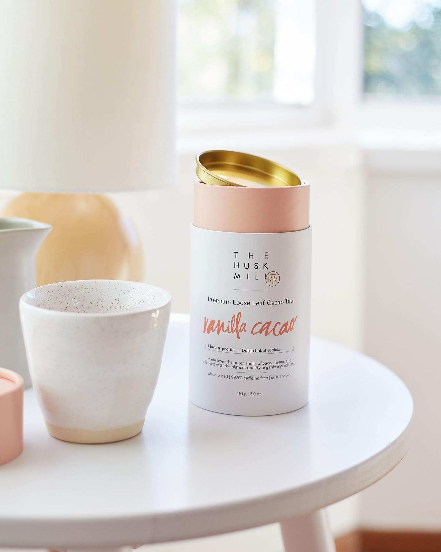 أنبوب ورقي عالي الجودة قابل للتحلل الحيوي أنبوب أسطواني دائري لتغليف الشاي والقهوة