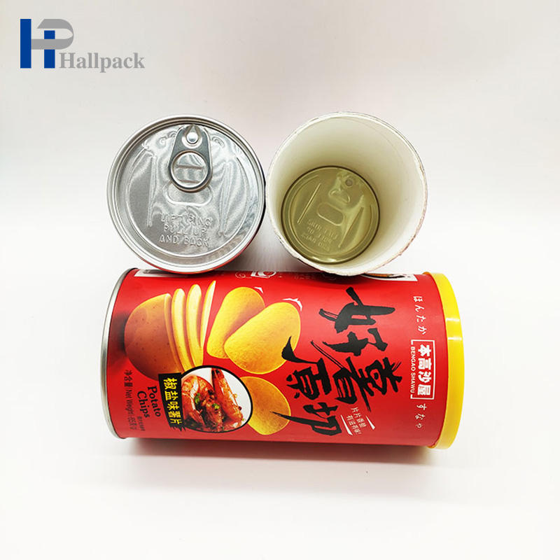 اسطوانة الورق الأساسية جولة القصدير ورقة أنبوب التعبئة والتغليف للأغذية 250G