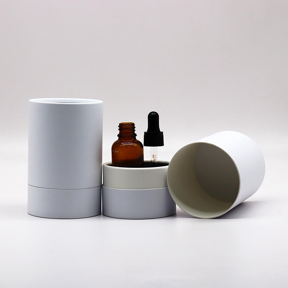 فاخر بالجملة 30 مللي/50 مللي/80 مللي شمعة/عطر/صندوق تعبئة مستحضرات التجميل أنبوب ورقي للزيوت الأساسية