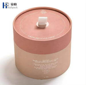 عينة مجانية من المواد الجديدة الوردي كاندي للعناية بالبشرة اسطوانة مستحضرات التجميل حاوية علب التعبئة والتغليف من الورق المقوى أنبوب ورق التجميل