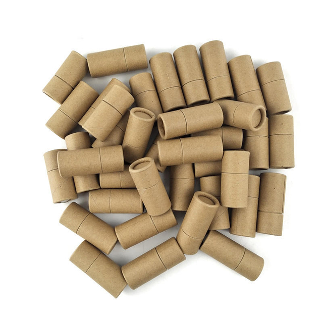 ECO Stock 1oz أنبوب ورق أحمر الشفاه لتغليف مستحضرات التجميل