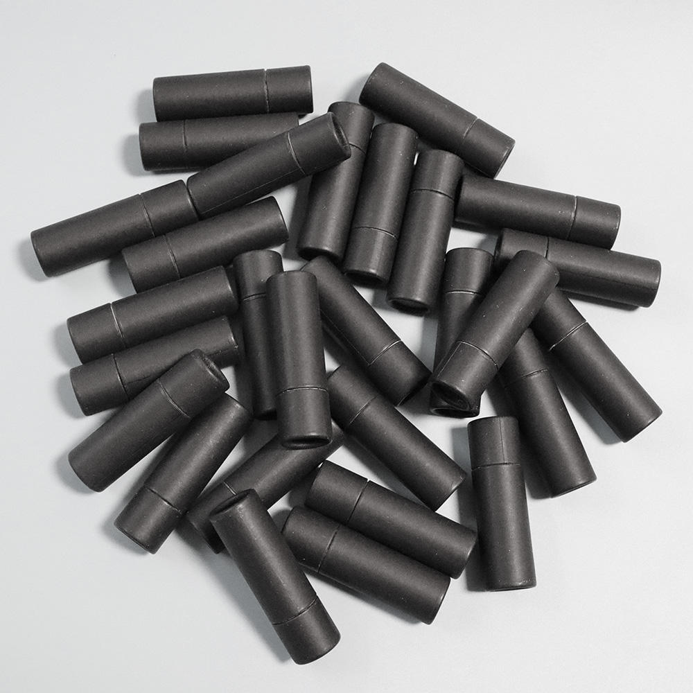 حار بيع 2oz أنابيب بلسم الشفاه باللون الأسود والأبيض والبني بسعر منخفض