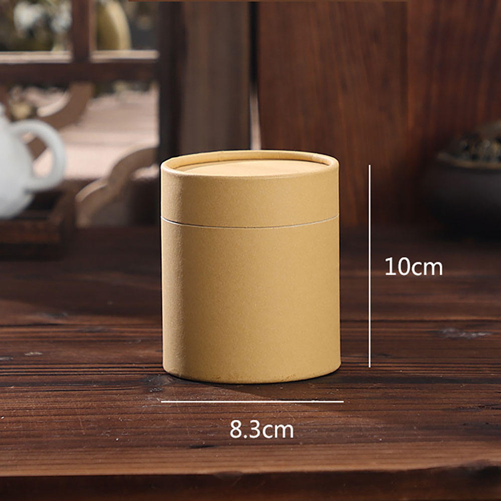 تخصيص صندوق أسطوانة من الورق المقوى القابل للتحلل الحيوي وإكسسوارات الخواتم والقلائد وتغليف أنابيب الورق