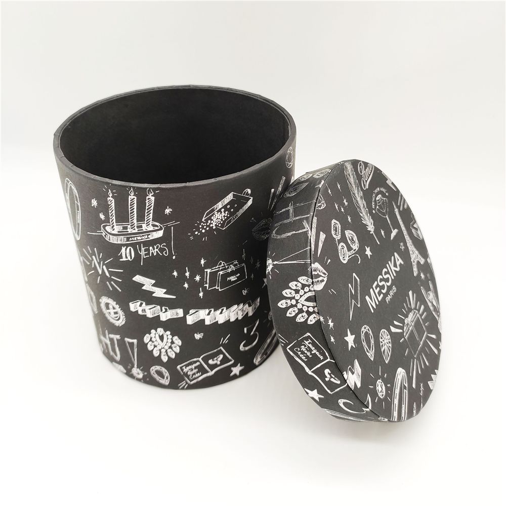 علب ورق اسطوانة مستديرة التعبئة والتغليف