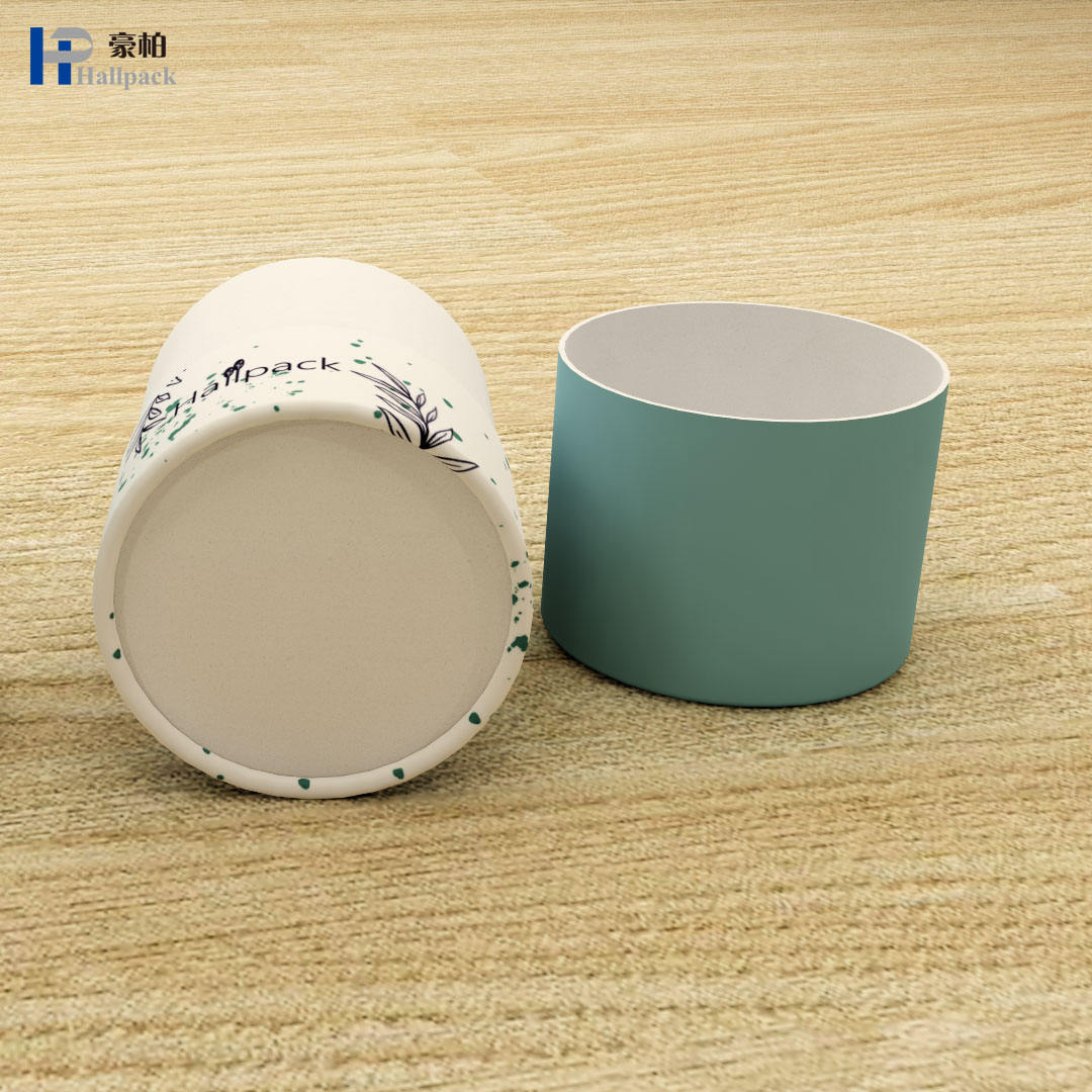 أنبوب ورق الكرافت حل تغليف متين ومتعدد الاستخدامات مخصص مطبوع إبداعي دائري ورق الكرافت أنبوب التغليف