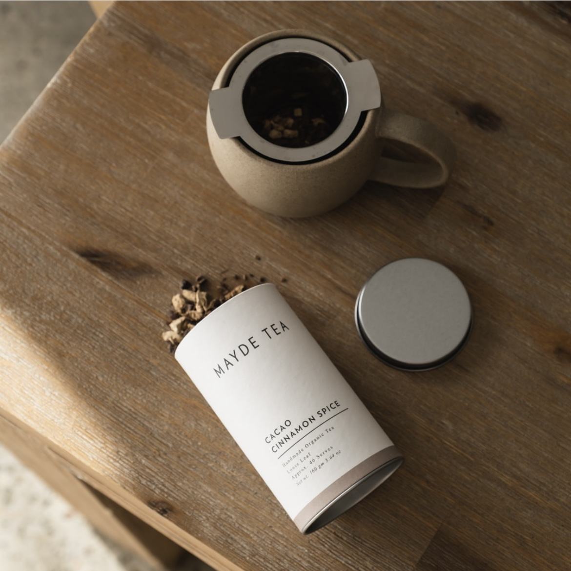 طباعة مخصصة للأغذية القابلة للتحلل الحيوي مع غطاء Lron أكياس علبة الشاي المميزة أنبوب صندوق التعبئة والتغليف لحزمة الشاي السائبة