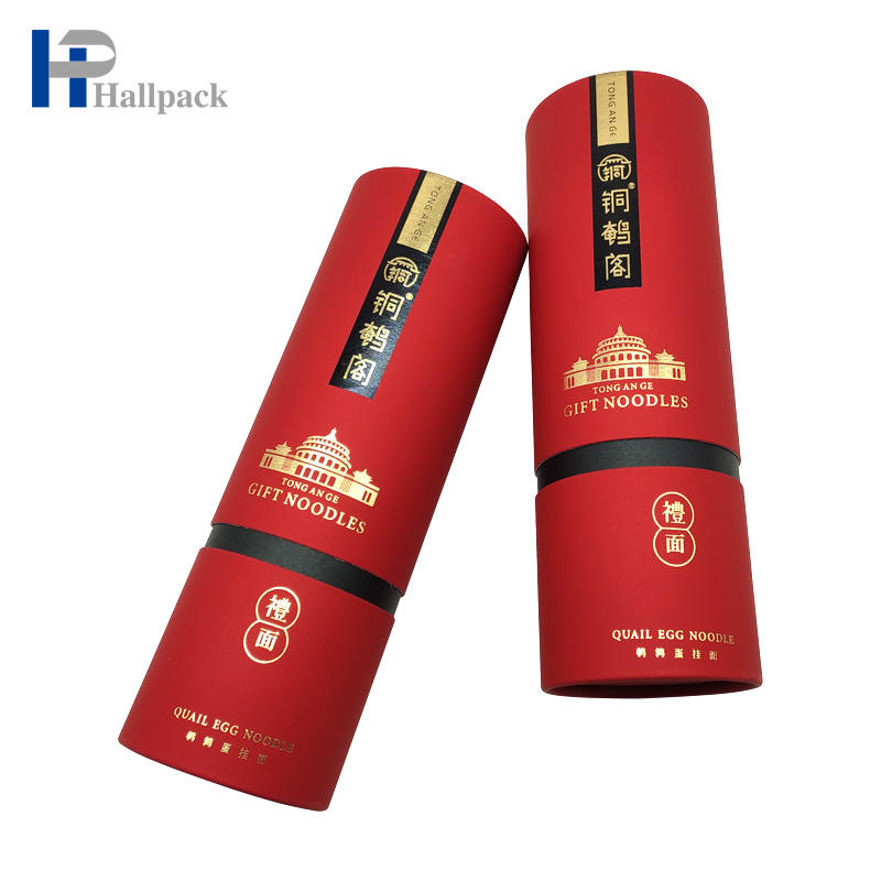 أنابيب التغليف الصناعية ورقة القهوة الملونة ورقة أنبوب التعبئة والتغليف للشاي