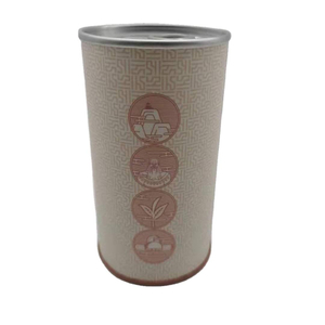 أنابيب مخصصة للتغليف من الورق المقوى المعاد تدويره مع غطاء بلاستيكي بغطاء معدني