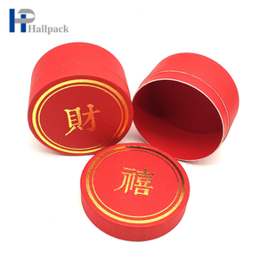 صندوق دائري للتغليف الأسطواني الملون تخصيص تغليف أنابيب ورق الشموع