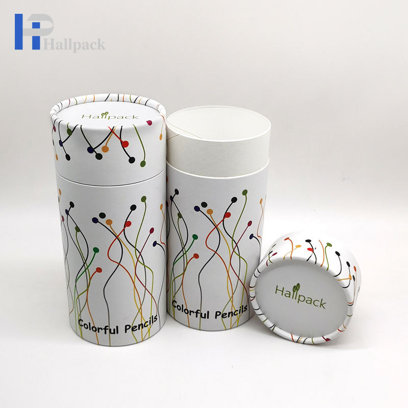 أنابيب ورق الكرافت المخصصة هدية أنبوب الورق ورق الكرافت أنبوب التغليف