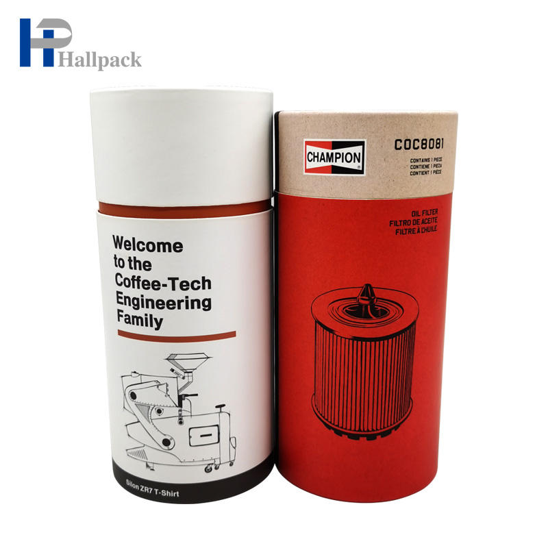 حاويات أنبوب البخور الورقية الطويلة ذات اللون الأحمر وأنبوب ورق كوب مفرغ