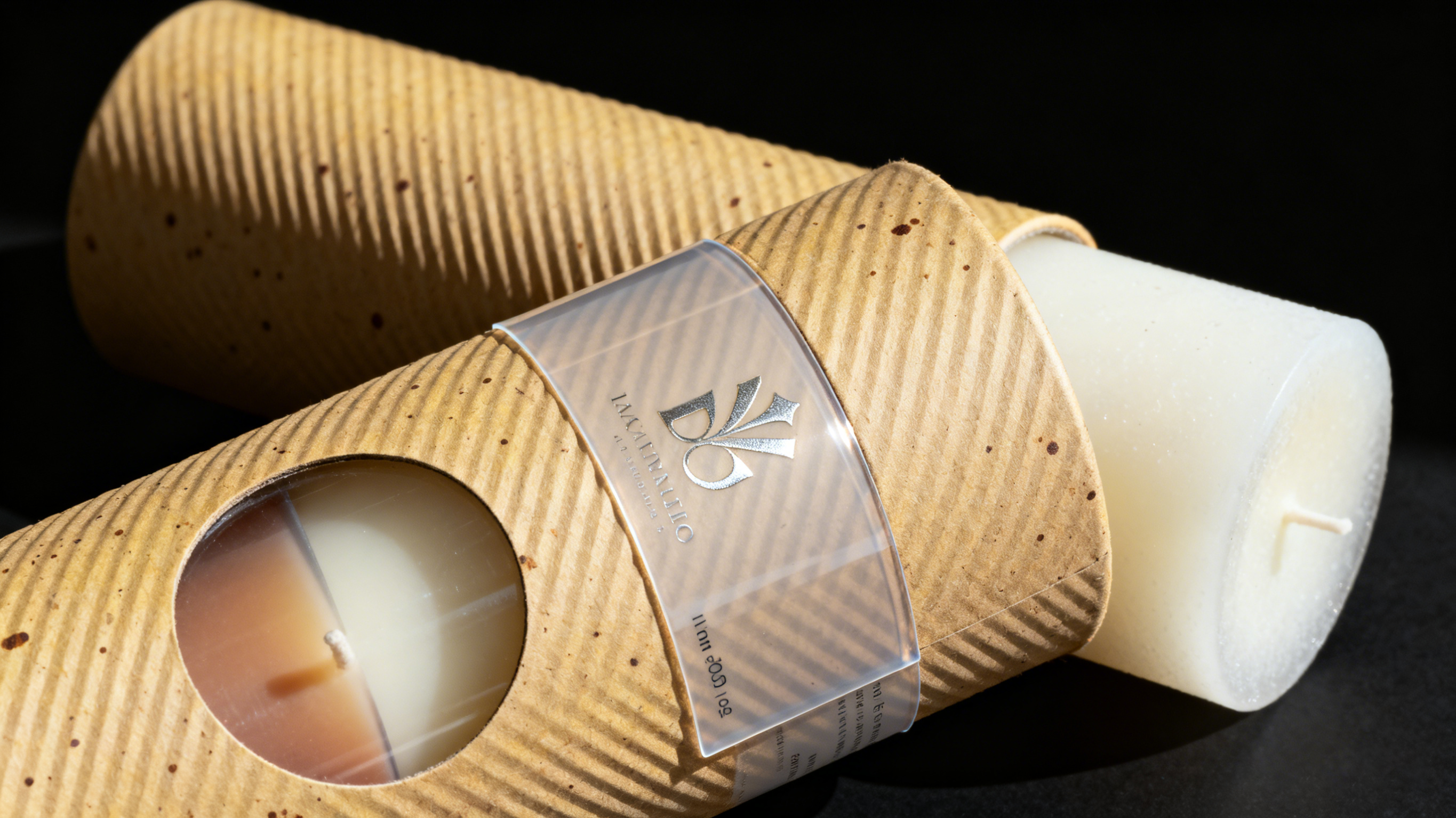 تغليف أنبوب الورق مع النافذة