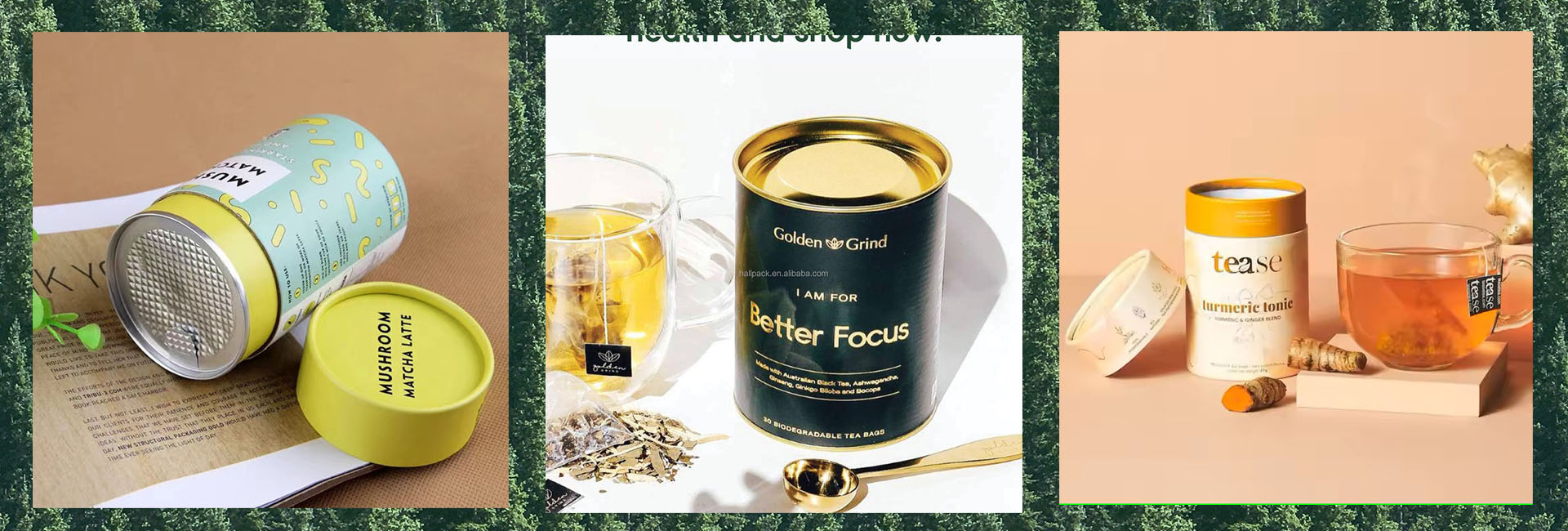 أنبوب ورقي لتعبئة الشاي