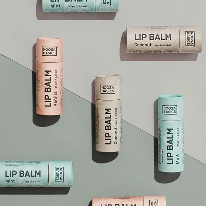 صديقة للبيئة مخصصة مستحضرات التجميل جولة الورق المقوى المعبأة أنبوب الورق المعبأة لرفع بلسم الشفاه مزيل العرق