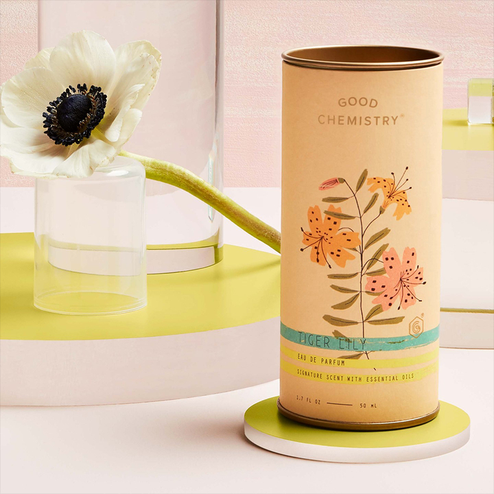 Hallpack اليدوية ورقة مخصصة التعبئة والتغليف أنبوب صديقة للبيئة تغليف مستحضرات التجميل أنبوب جولة التعبئة والتغليف من الورق المقوى لزجاجة عطر