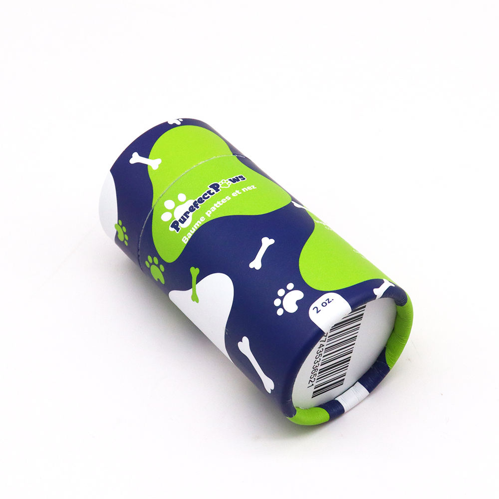 الجملة القابلة للتحلل من الورق المقوى الفاخرة ورقة أنبوب حزمة ورق الكرافت رفع أنابيب بلسم الشفاه واقية من الشمس أنبوب ورق رعاية الحيوانات الأليفة