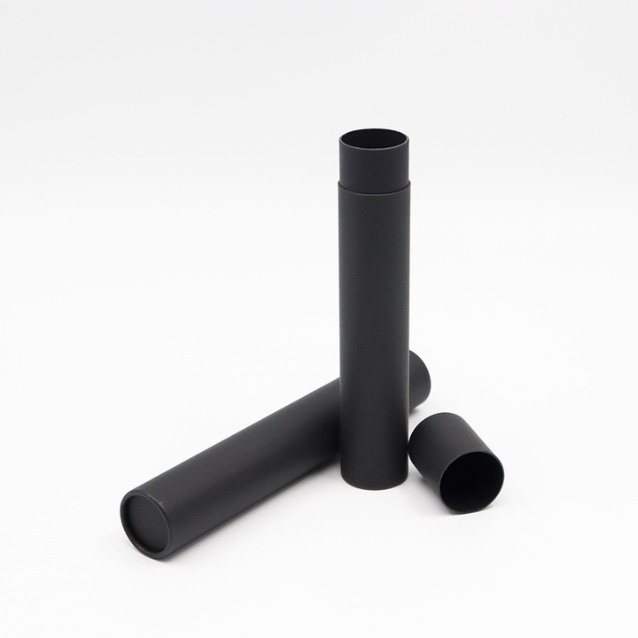 صديقة للبيئة مخصصة القرطاسية اللوازم الفنية من الورق المقوى المعبأة صندوق أنبوب دائري تعبئتها لطلاء الصباغ القلم أقلام ملونة