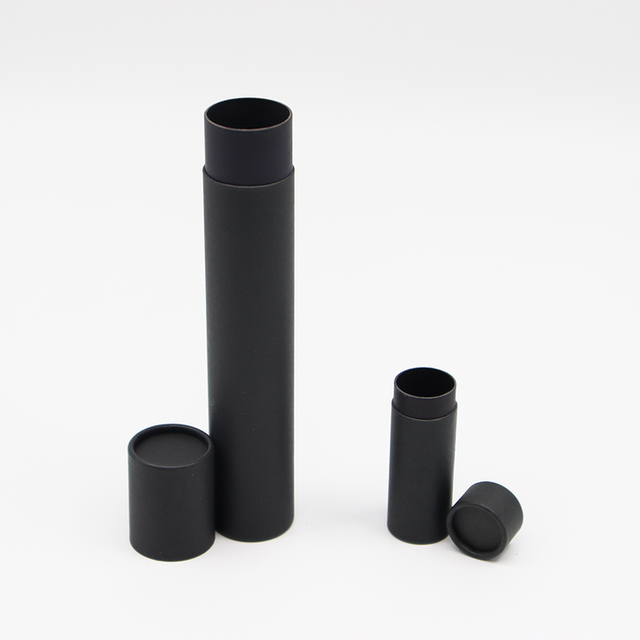 صديقة للبيئة مخصصة القرطاسية اللوازم الفنية من الورق المقوى المعبأة صندوق أنبوب دائري تعبئتها لطلاء الصباغ القلم أقلام ملونة