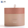 عينة مجانية من المواد الجديدة الوردي كاندي للعناية بالبشرة اسطوانة مستحضرات التجميل حاوية علب التعبئة والتغليف من الورق المقوى أنبوب ورق التجميل